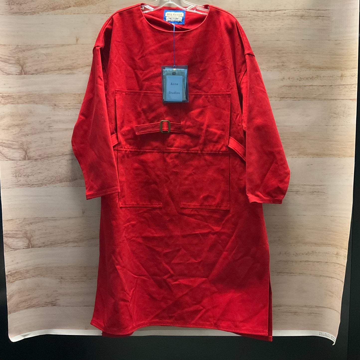 Dress Casual Midi By Cma In Red, Size: 2X