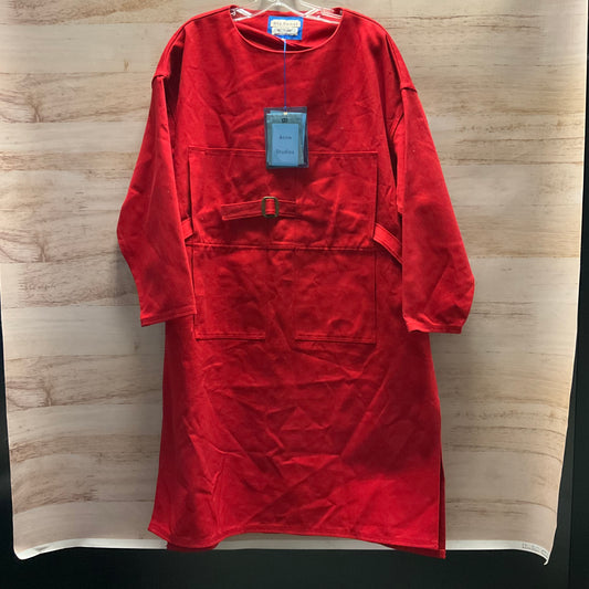 Dress Casual Midi By Cma In Red, Size: 2X