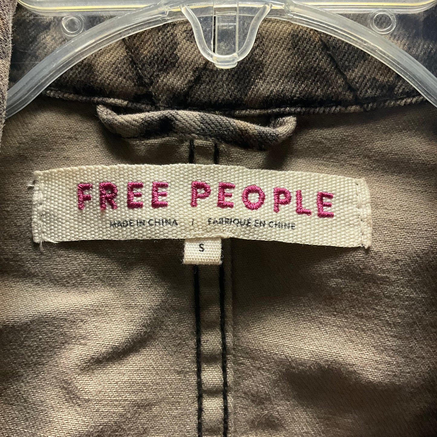 Jacket Other By Free People In Animal Print, Size: S