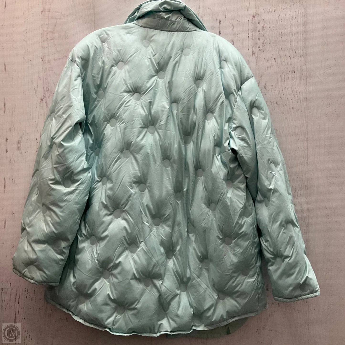 Coat Puffer & Quilted By Avec Les Filles In Green, Size: M