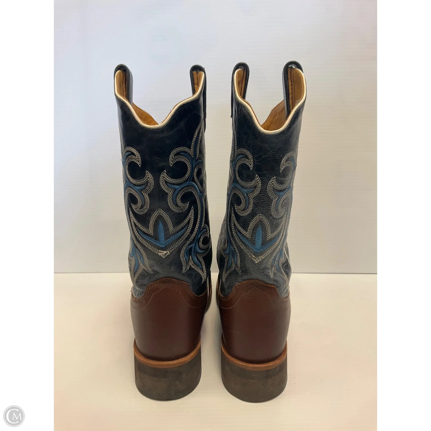 Boots Western By Old West In Brown, Size: 7.5