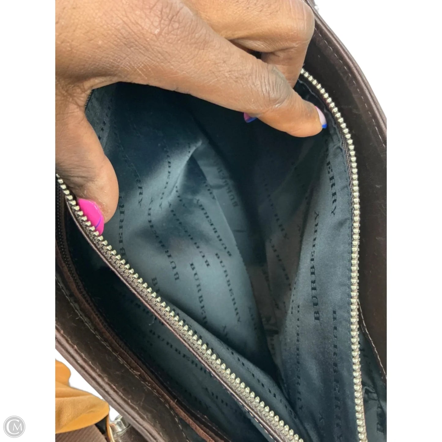 Handbag Luxury Designer By Burberry, Size: Large