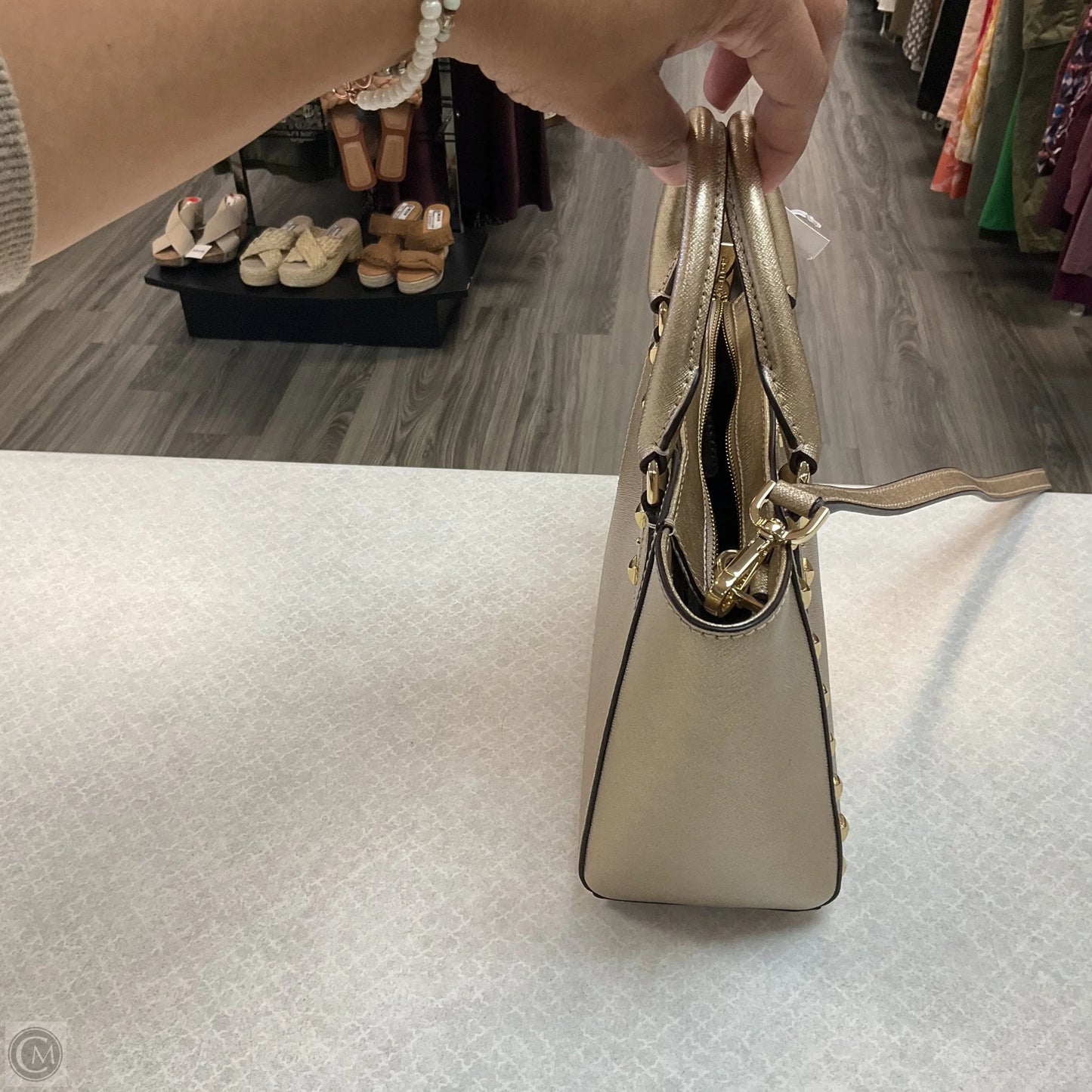 Handbag Designer By Michael Kors, Size: Medium
