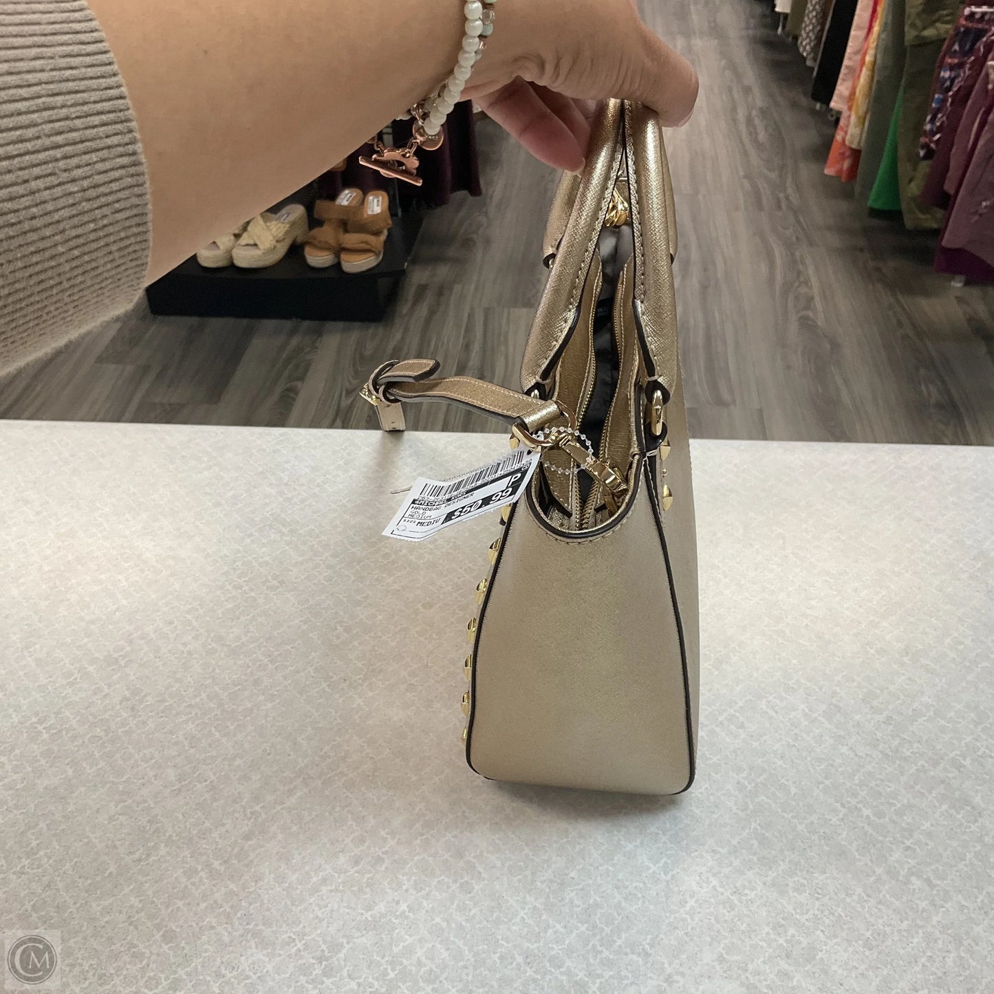 Handbag Designer By Michael Kors, Size: Medium
