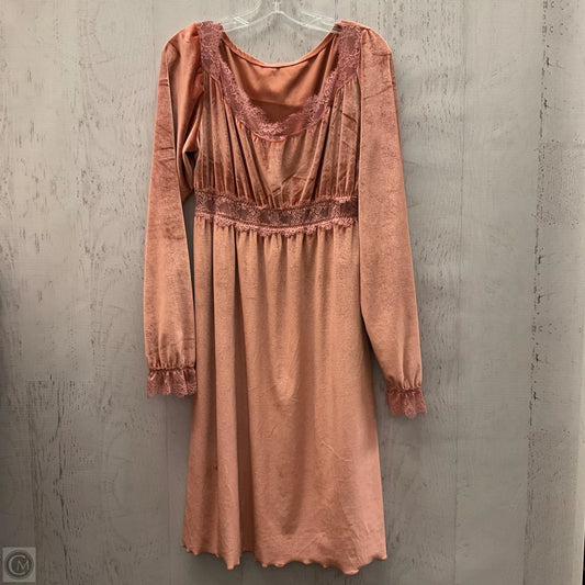 Dress Casual Short By Clothes Mentor In Orange, Size: Xl