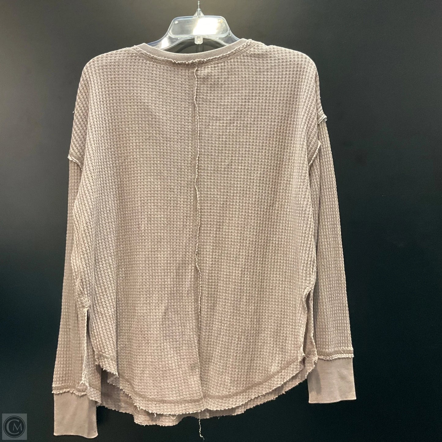 Top Long Sleeve By Altard State In Taupe, Size: S