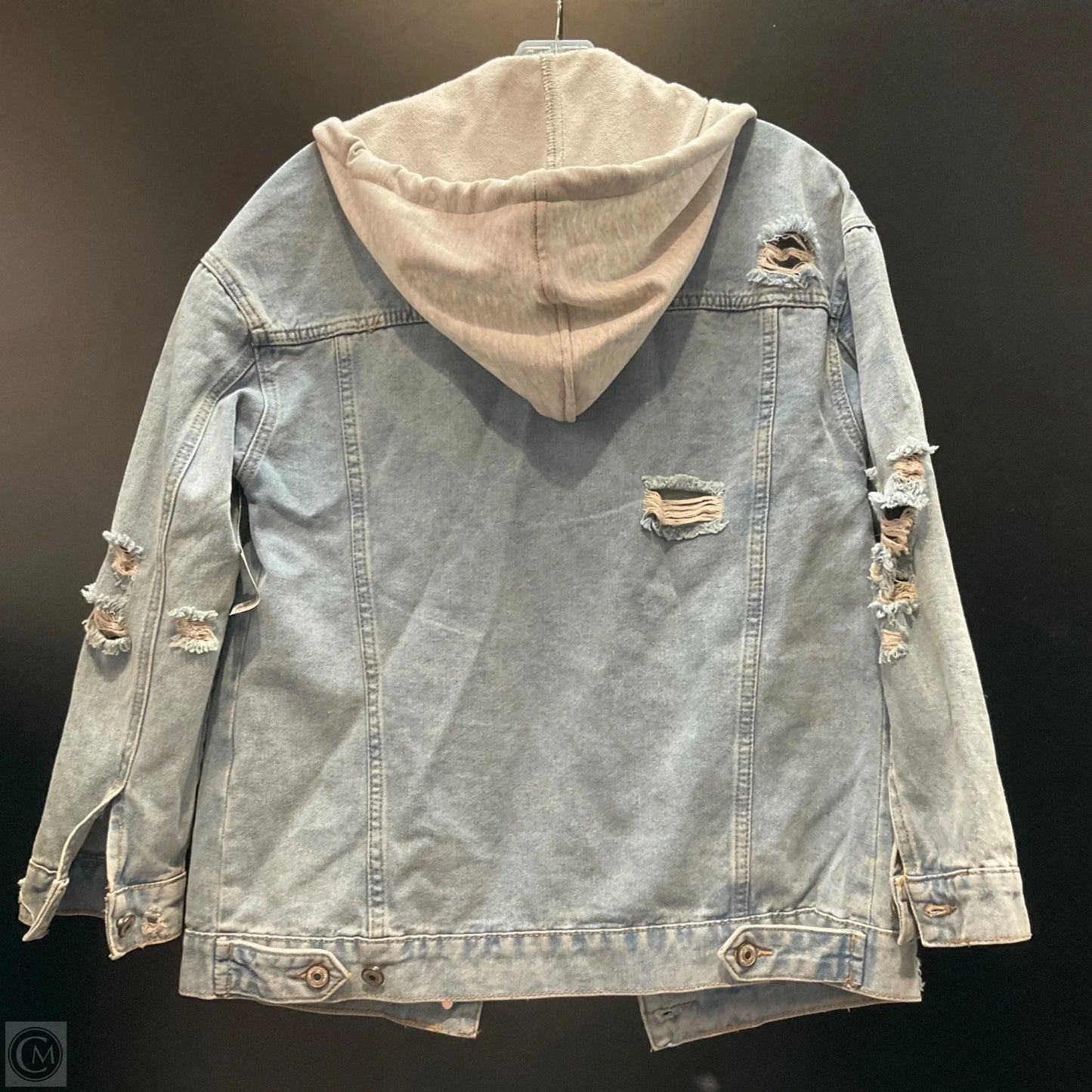 Jacket Denim By Clothes Mentor In Blue Denim, Size: S