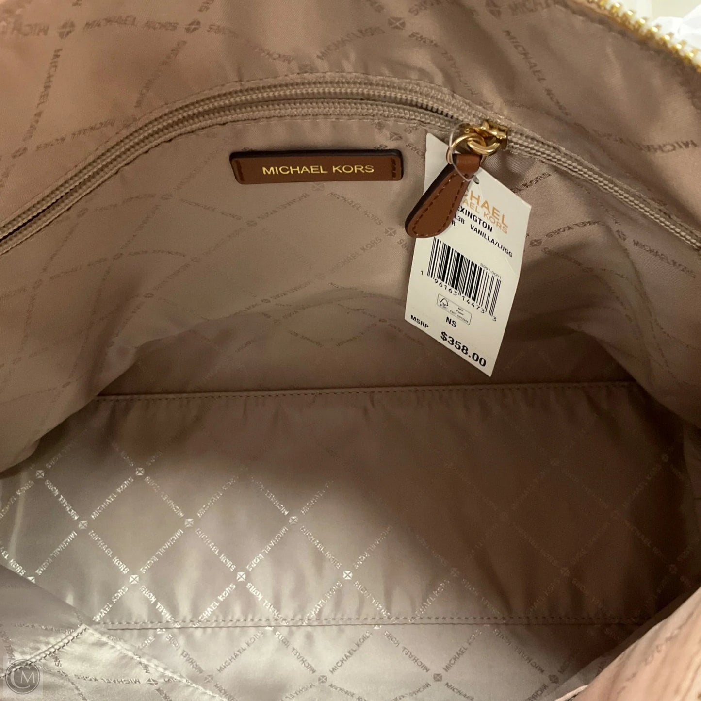Handbag Designer By Michael Kors, Size: Medium