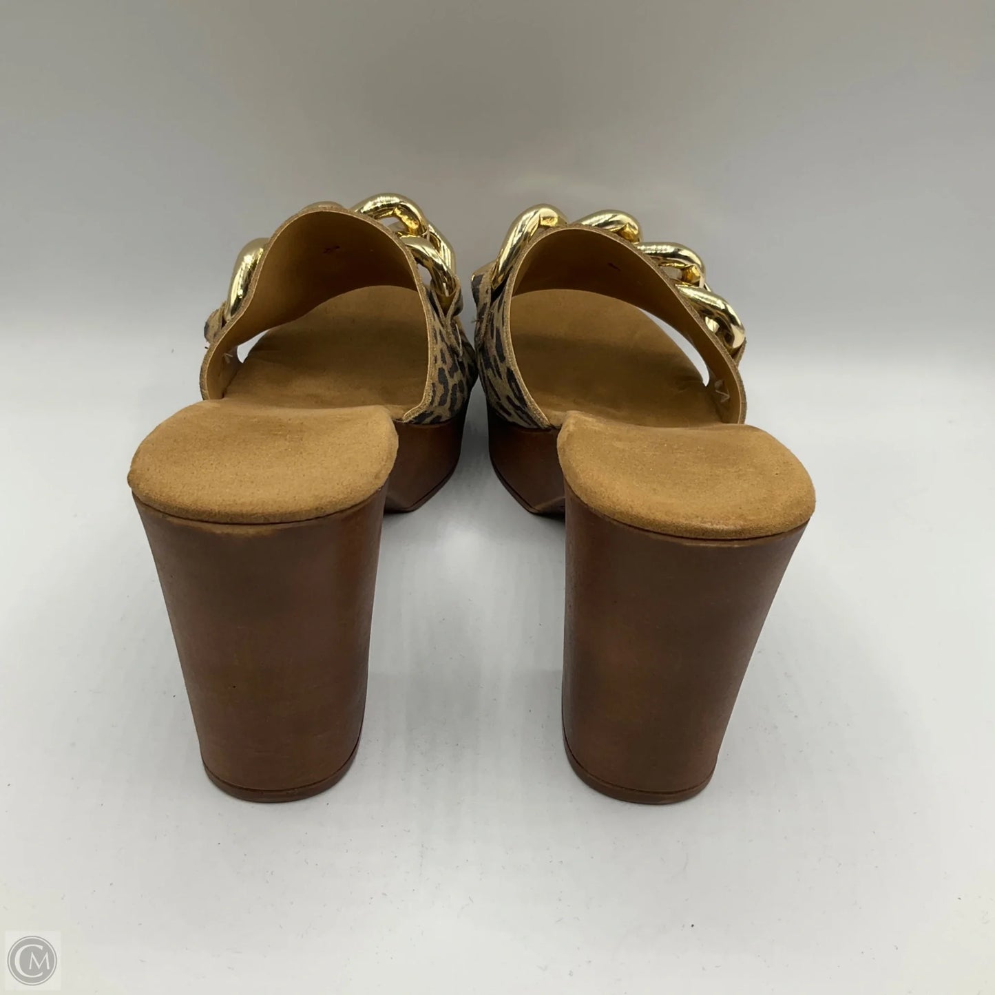 Shoes Heels Block By Vince Camuto In Animal Print, Size: 7.5