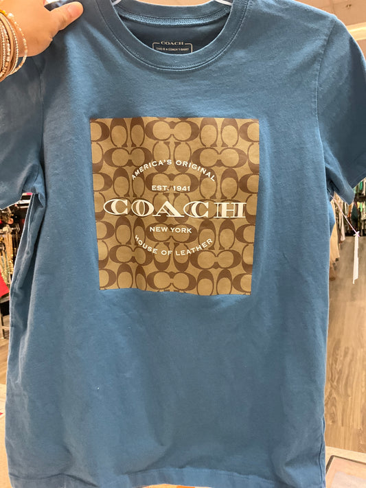 Top Short Sleeve By Coach  Size: S