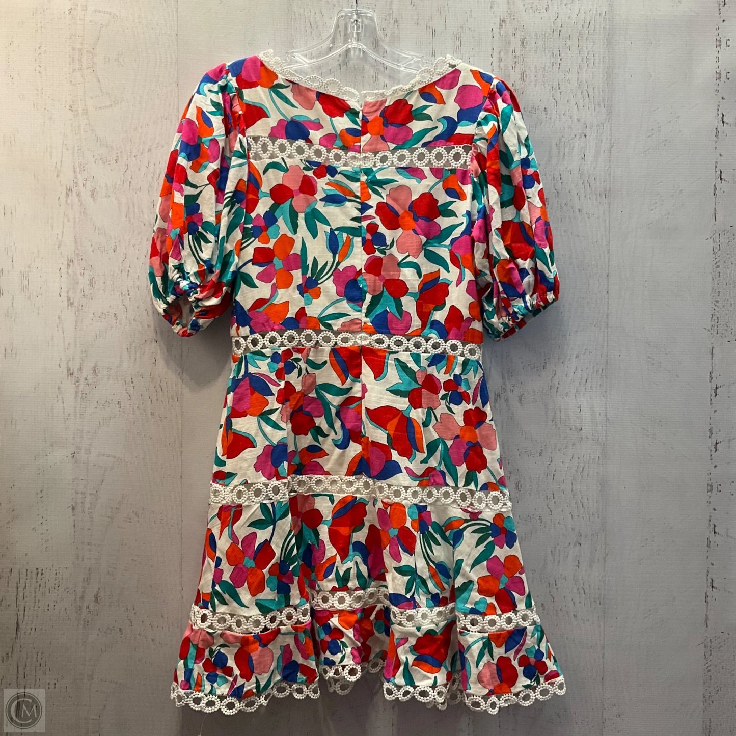 Dress Casual Midi By Olivaceous In Multi-colored, Size: M
