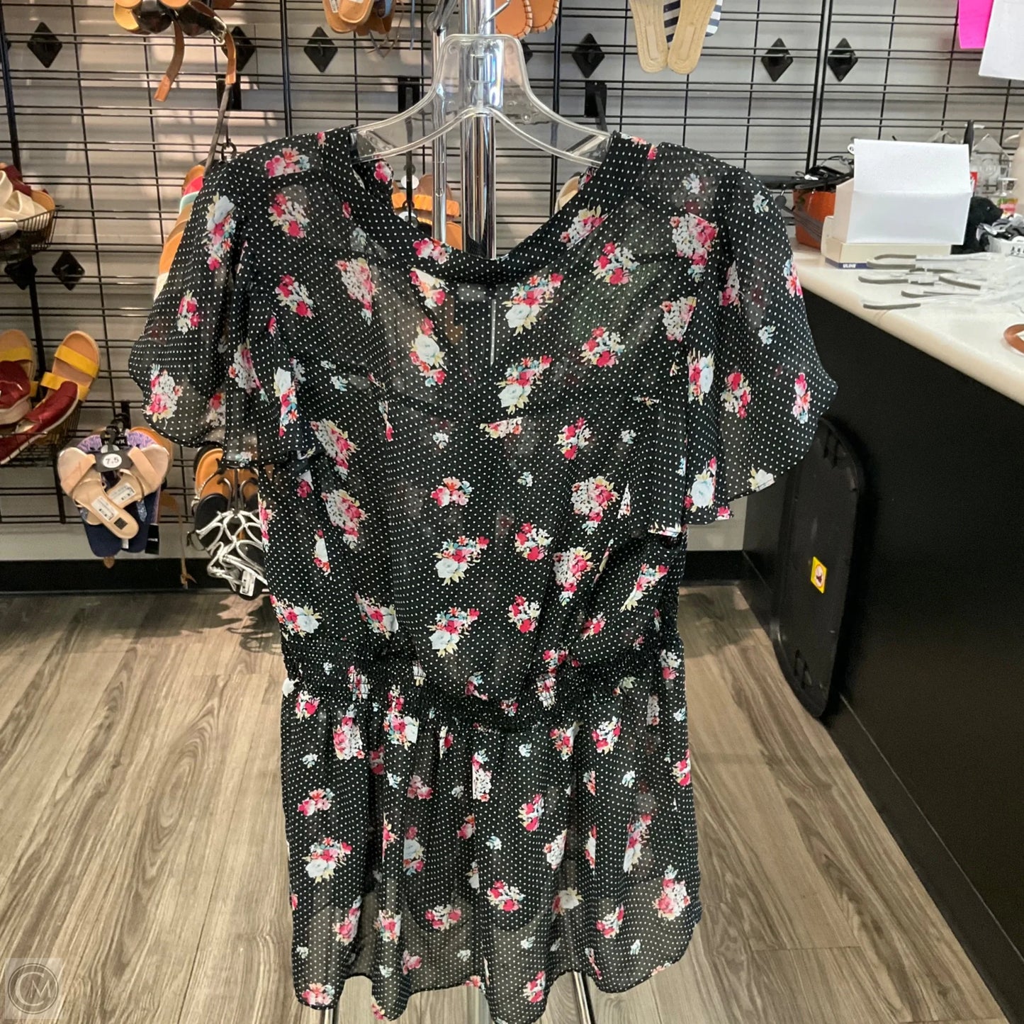 Top Short Sleeve By Torrid In Floral Print, Size: 1x