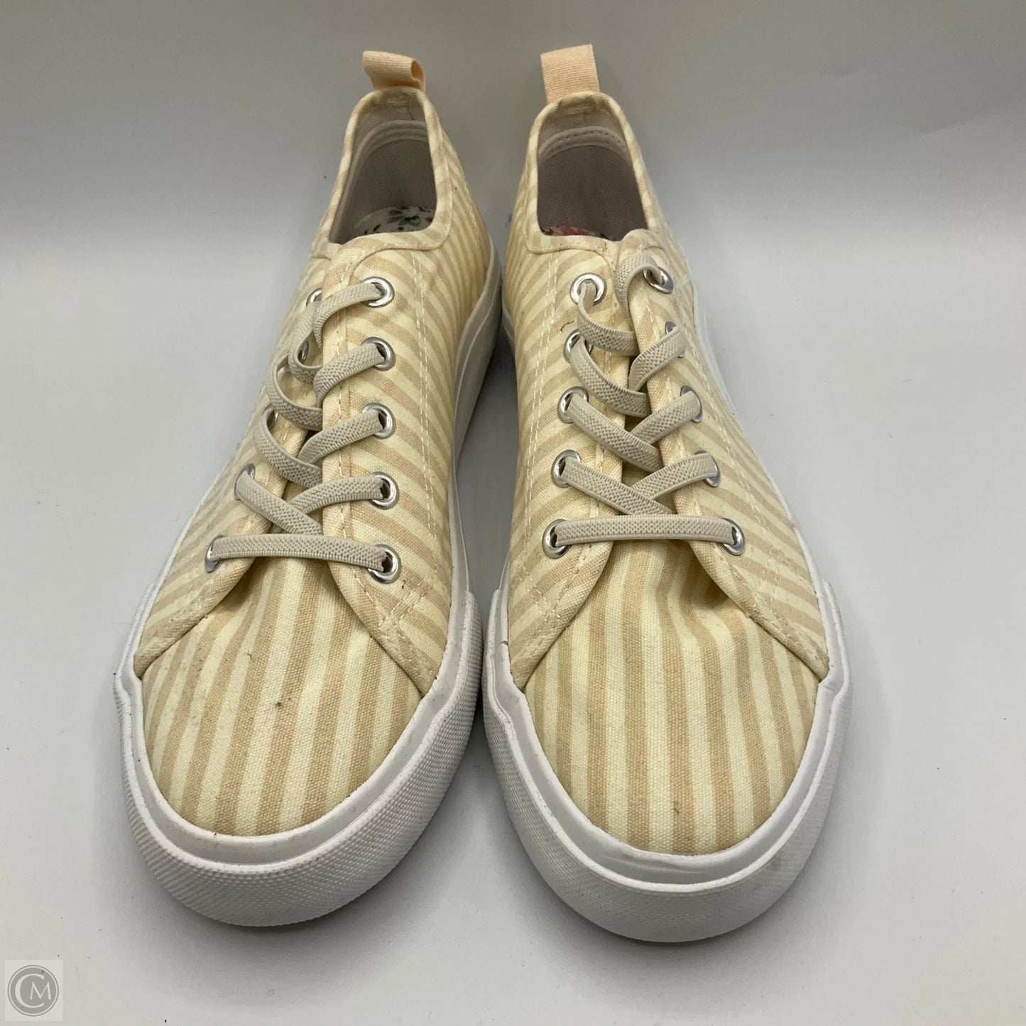 Shoes Sneakers By Serra In Striped Pattern, Size: 9