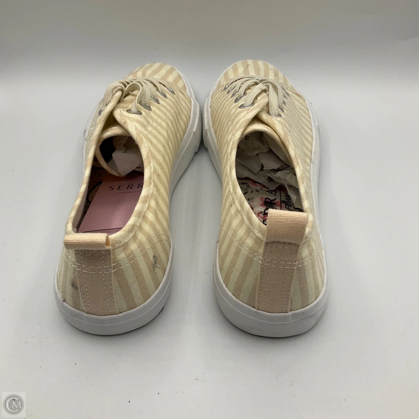 Shoes Sneakers By Serra In Striped Pattern, Size: 9
