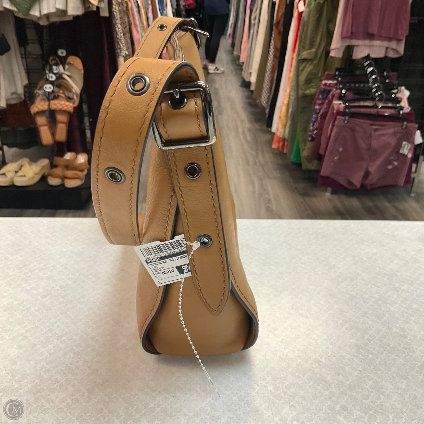 Crossbody Designer By Coach, Size: Medium
