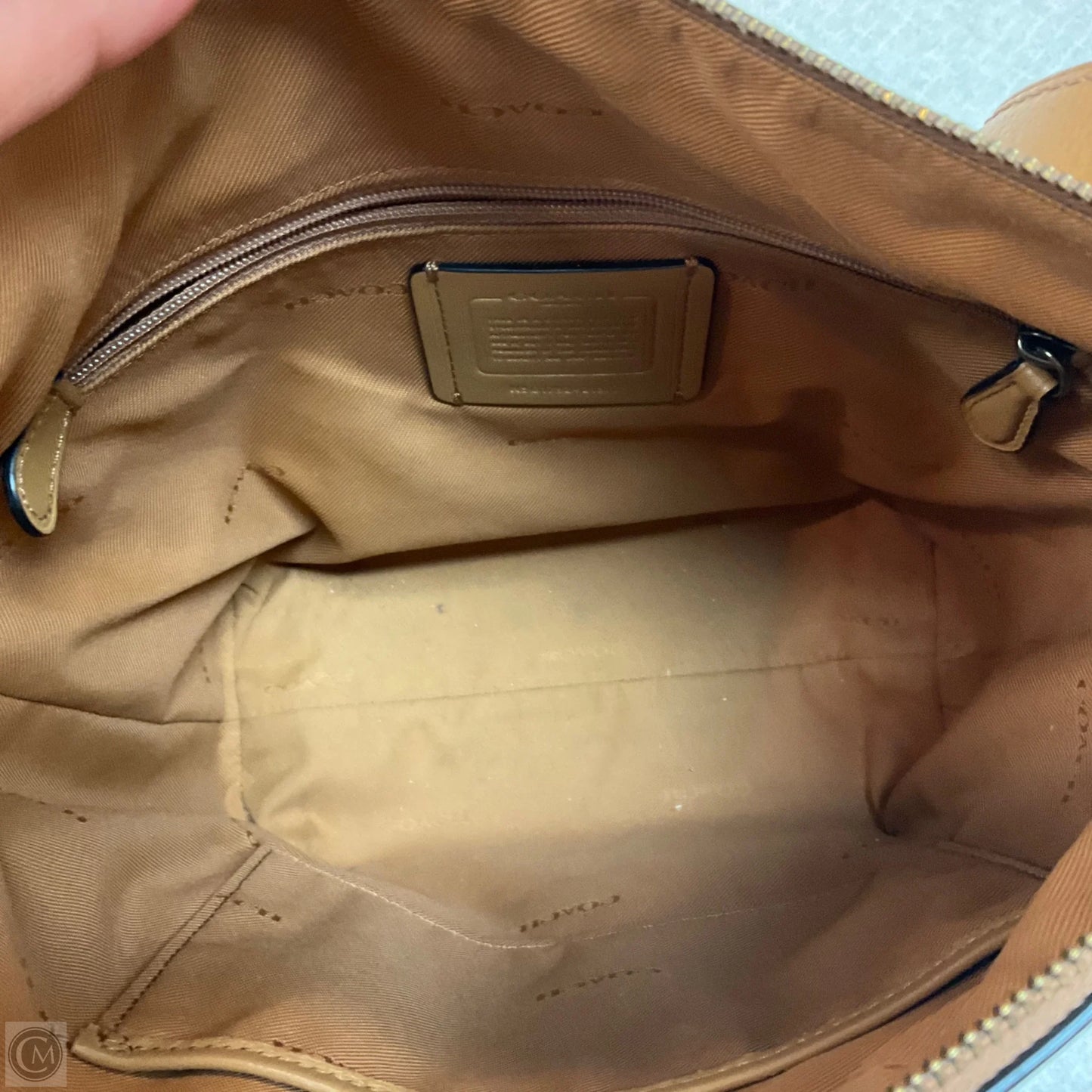 Crossbody Designer By Coach, Size: Medium