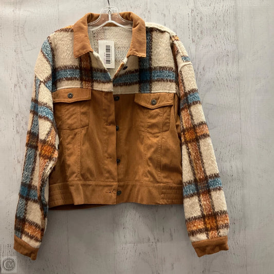 Jacket Other By Clothes Mentor In Brown, Size: Xl