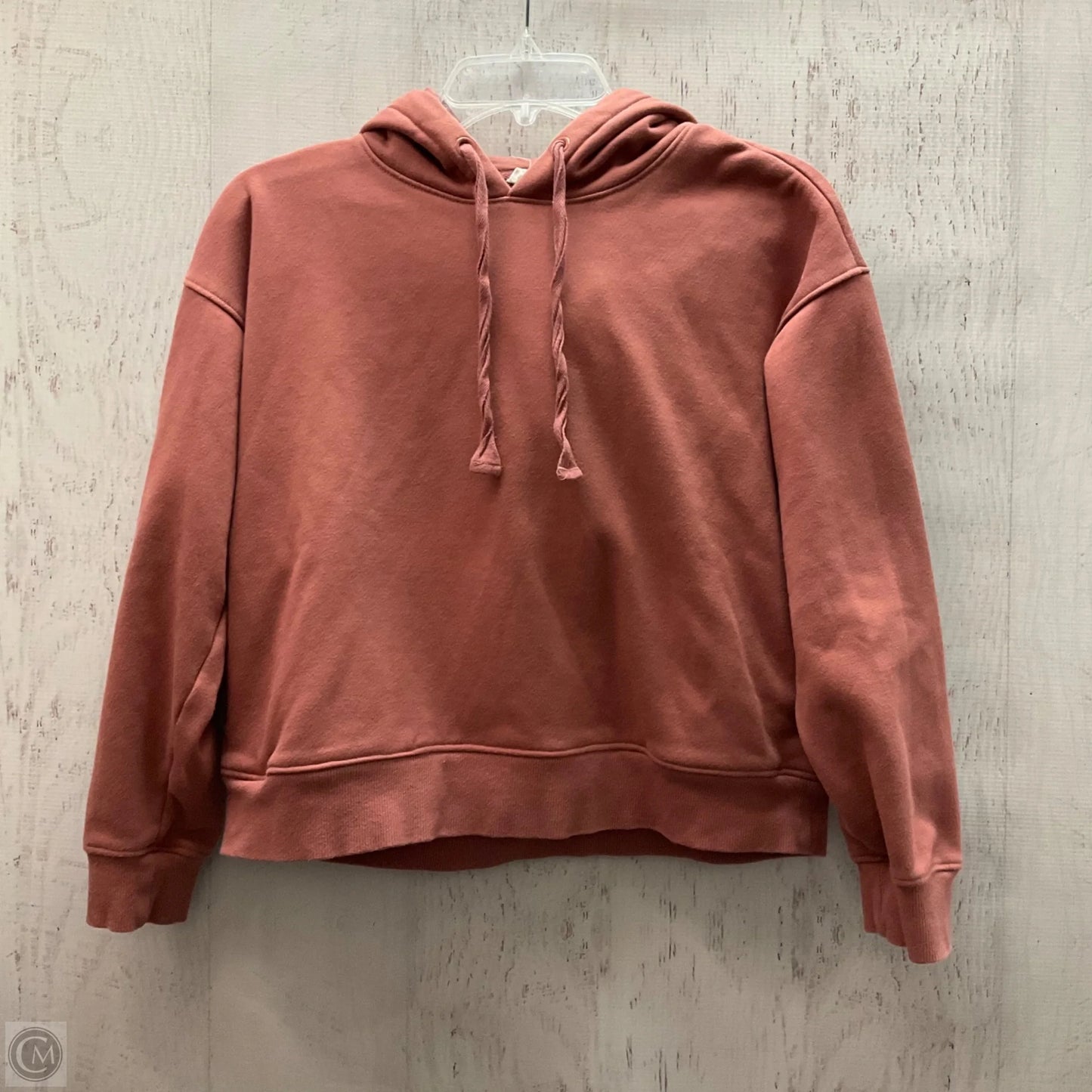 Sweatshirt Hoodie By Workshop In Pink, Size: S