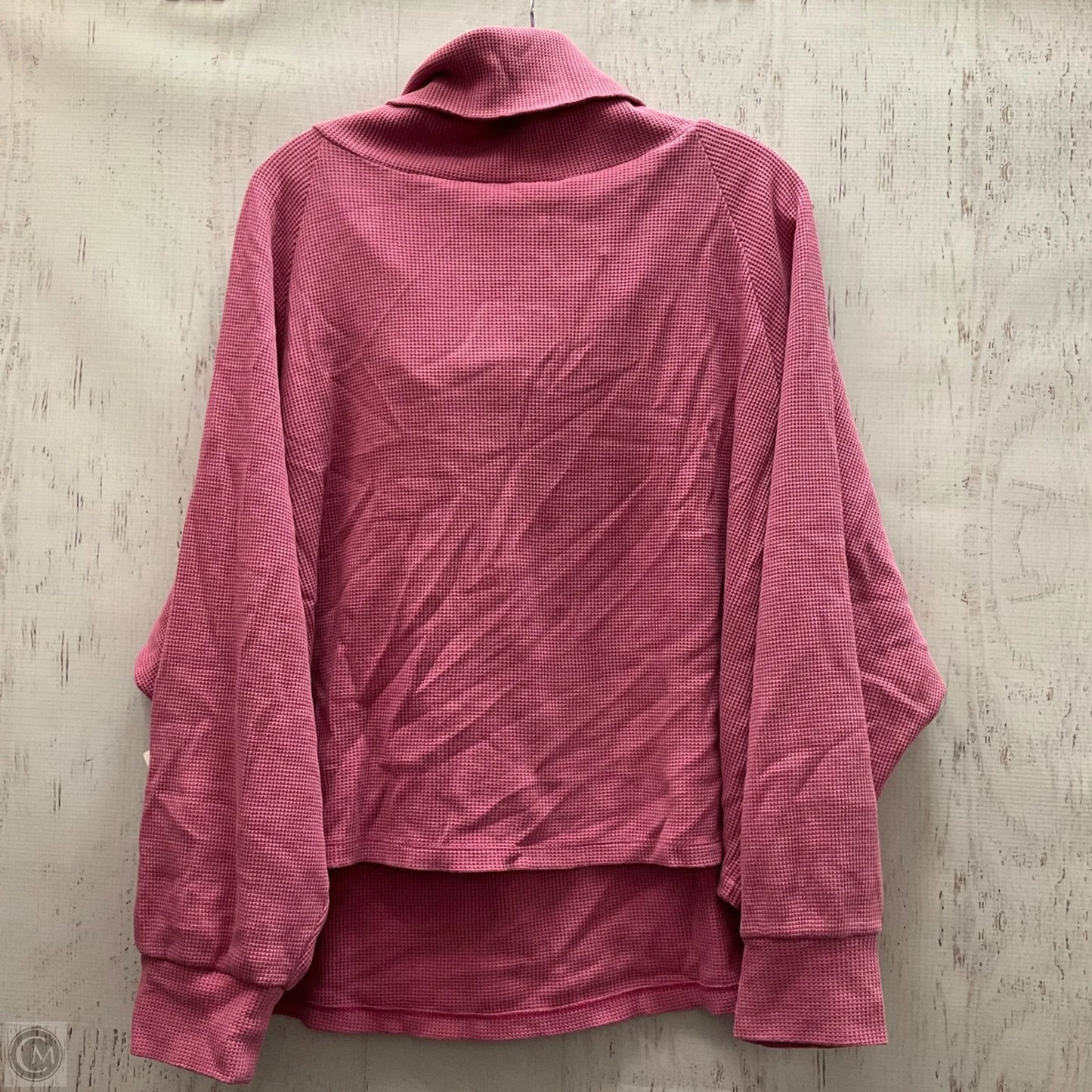 Top Long Sleeve By Pilcro In Pink, Size: 2x