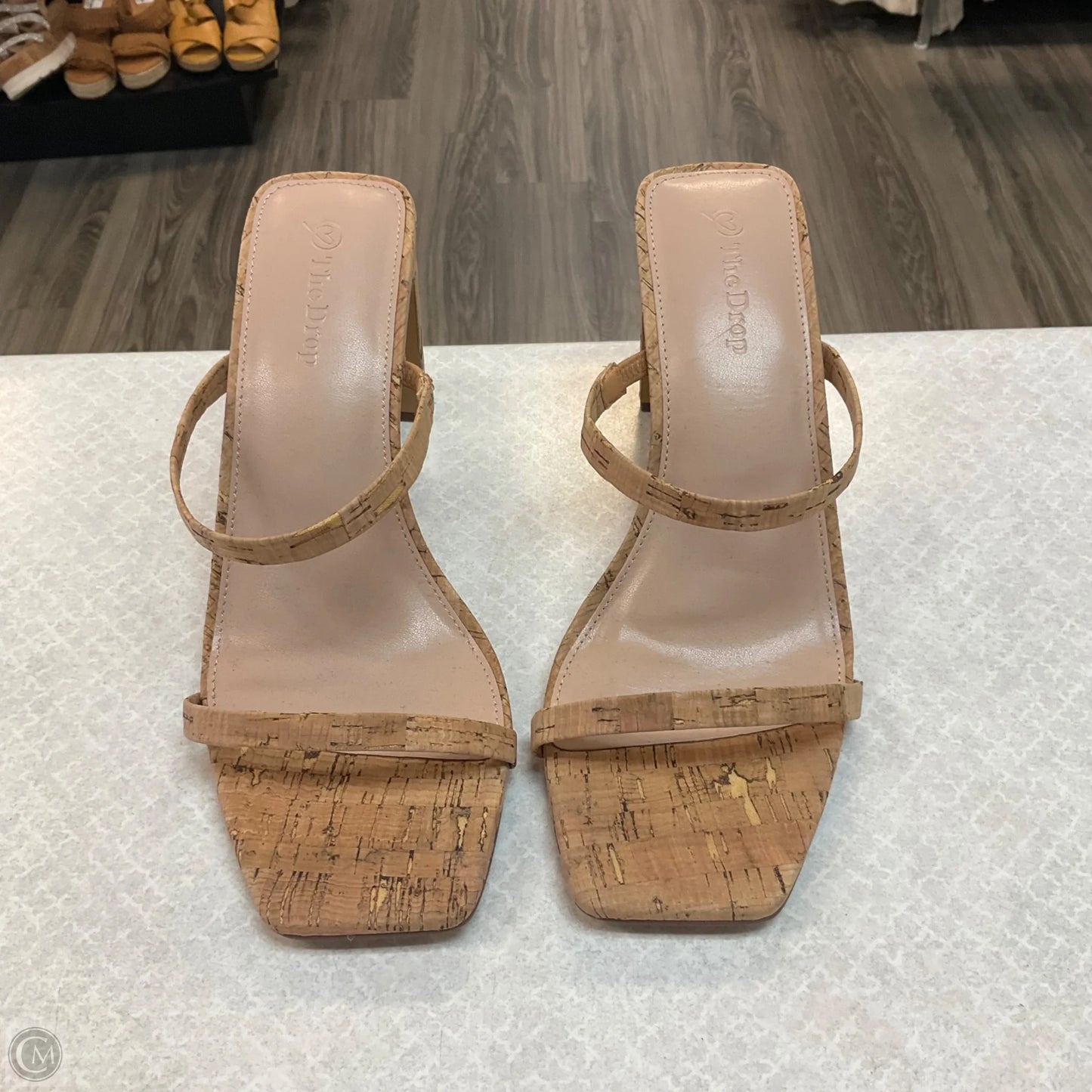 Shoes Heels Block By Clothes Mentor In Brown, Size: 8