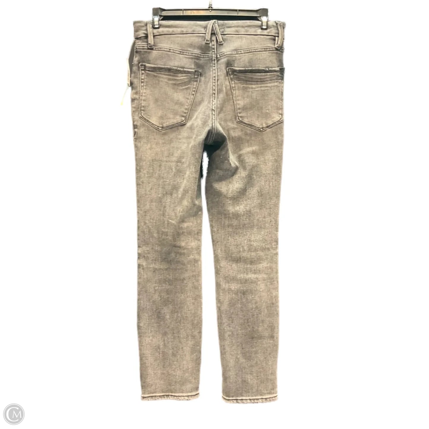 Jeans Skinny By Good American In Grey, Size: 8