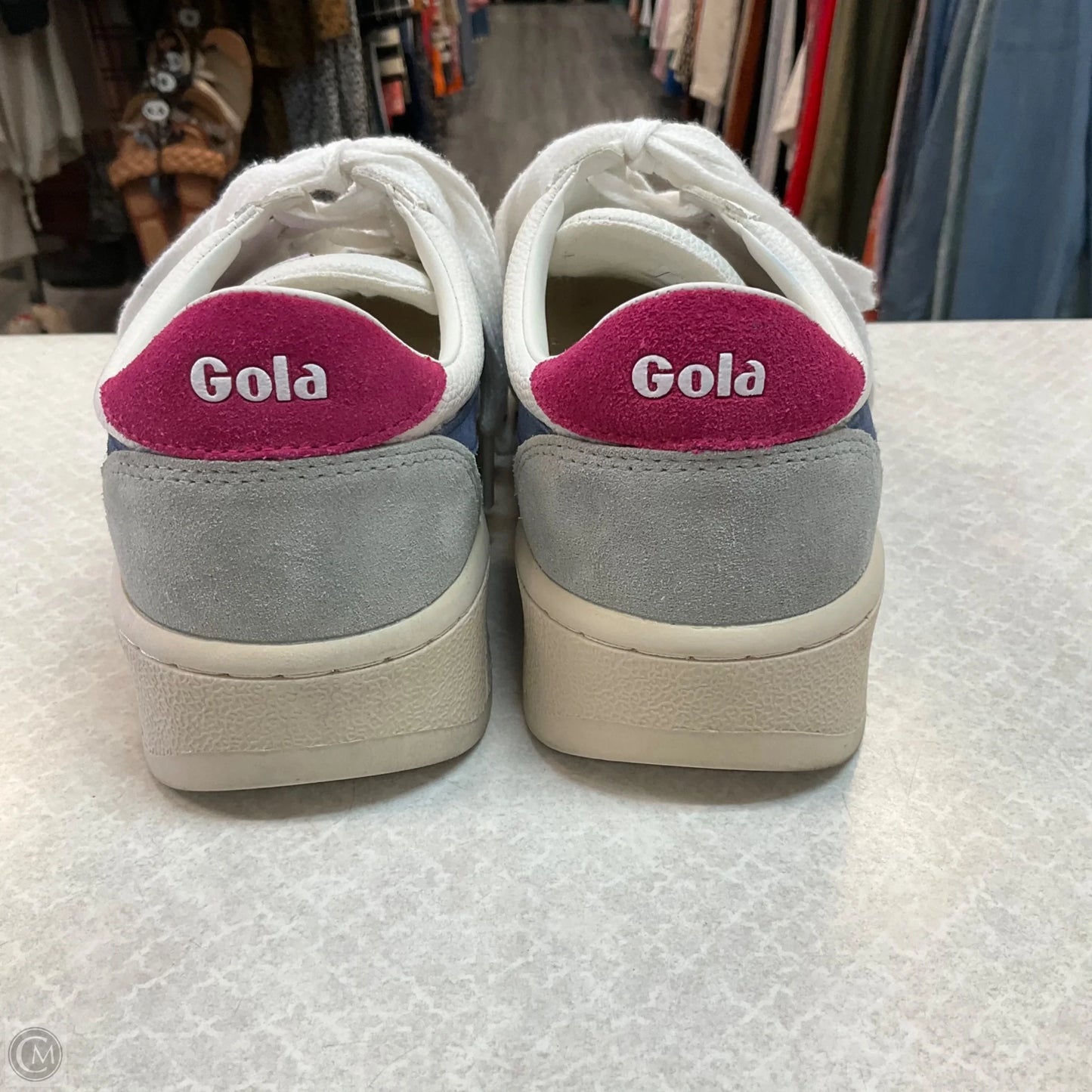 Shoes Sneakers By Gola In Blue, Size: 8