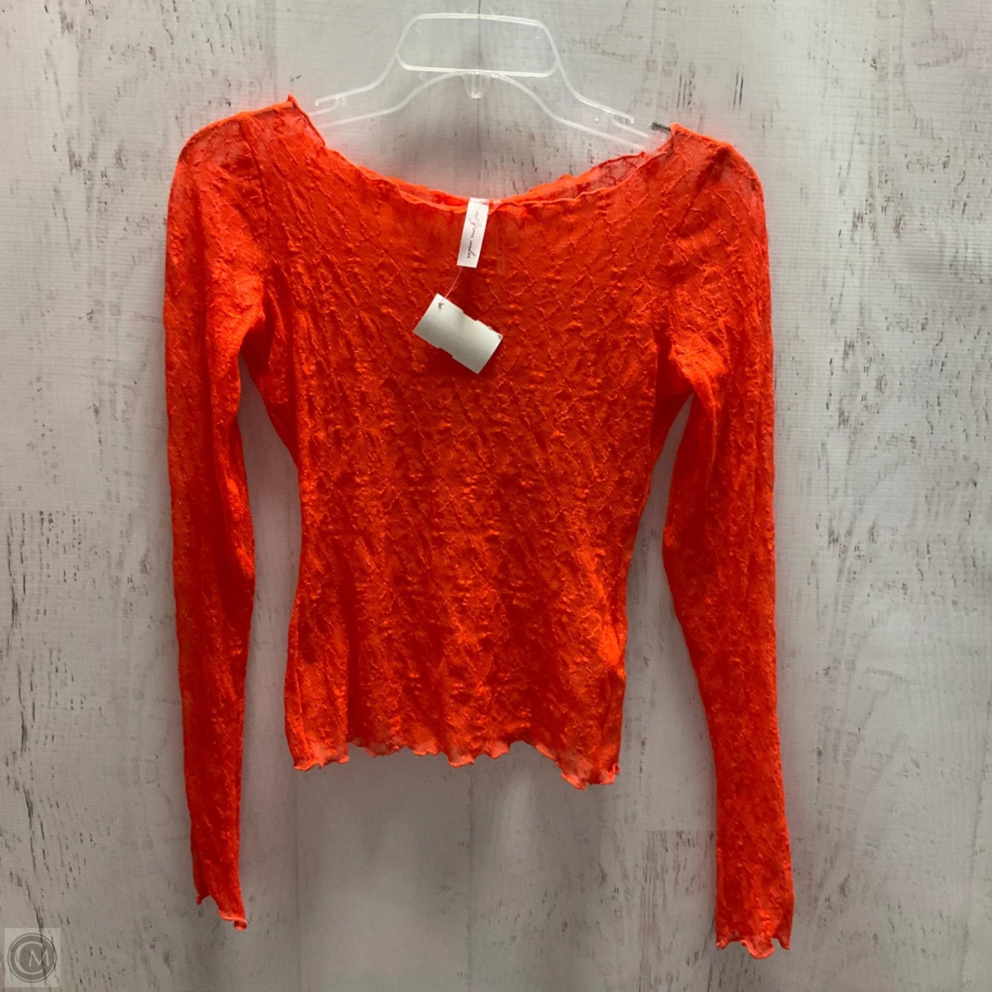 Top Long Sleeve By Clothes Mentor In Red, Size: Xs