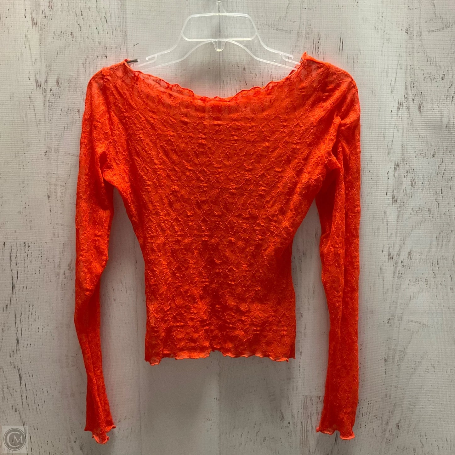 Top Long Sleeve By Clothes Mentor In Red, Size: Xs