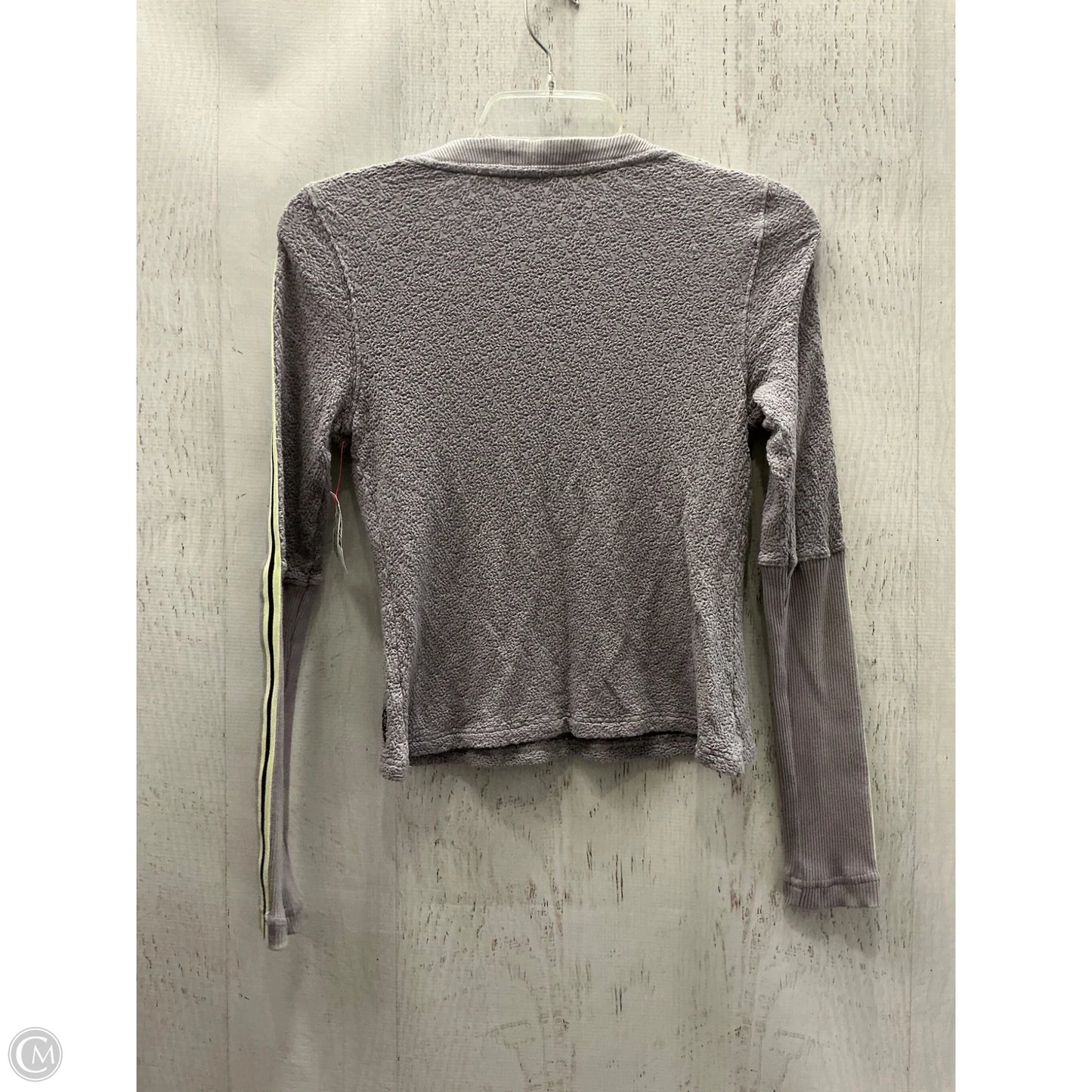 Top Long Sleeve By Free People In Purple, Size: S