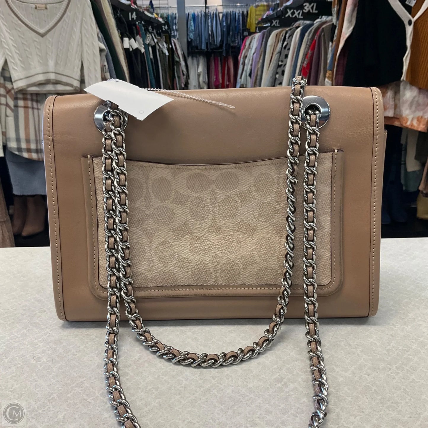 Handbag Designer By Coach, Size: Medium