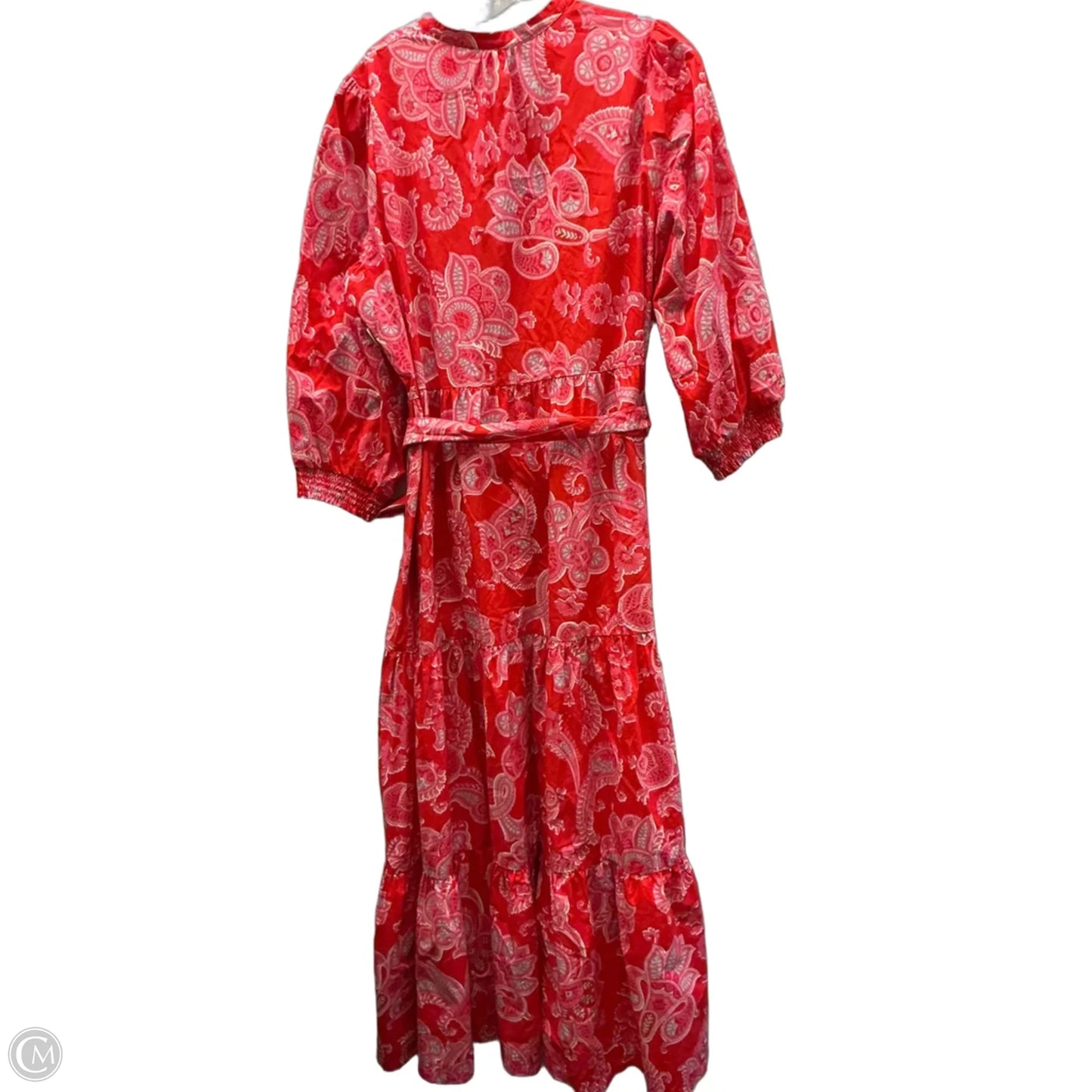 Dress Casual Maxi By Boden In Red, Size: 16