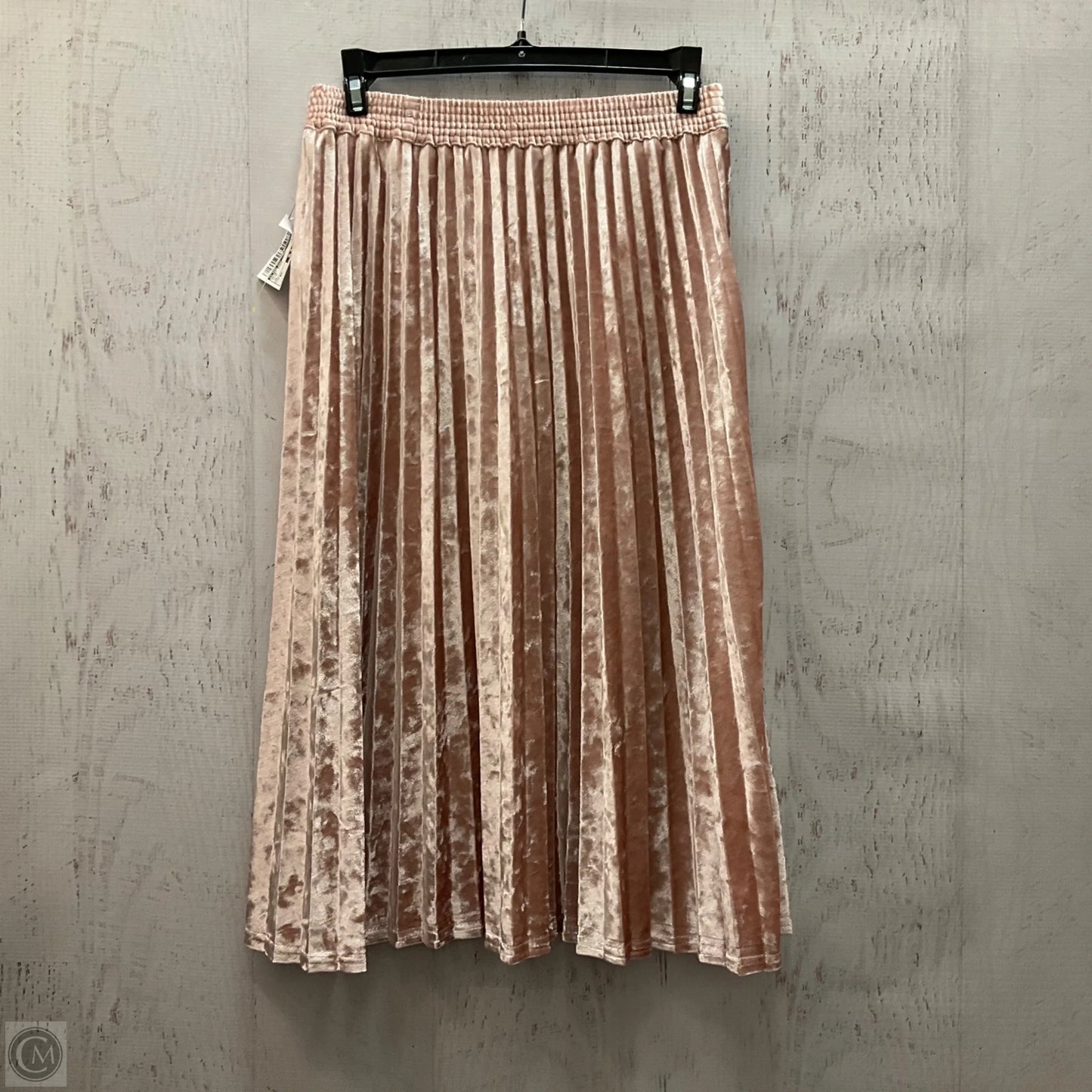 Skirt Midi By A New Day In Pink, Size: Xs