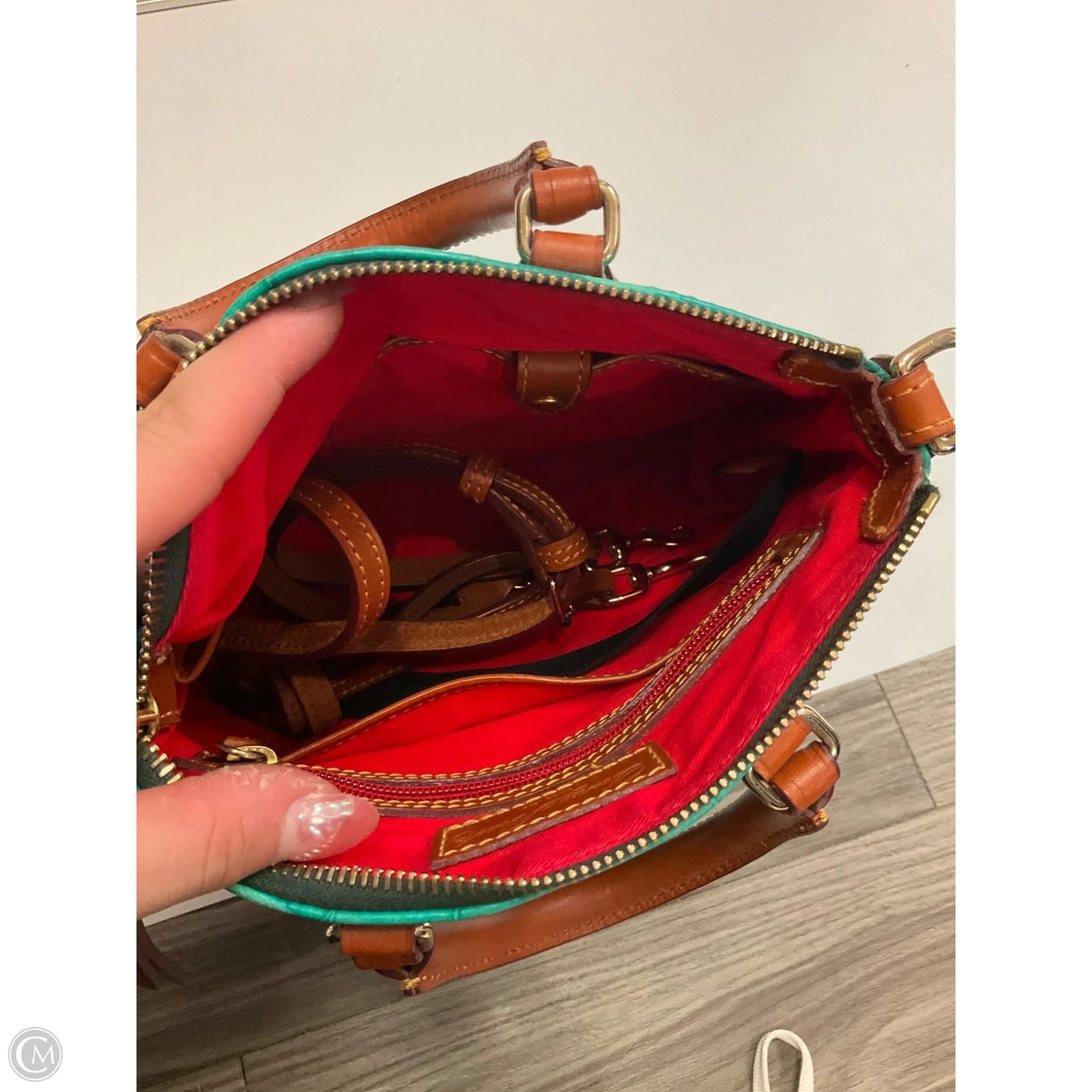 Crossbody Designer By Dooney And Bourke, Size: Small