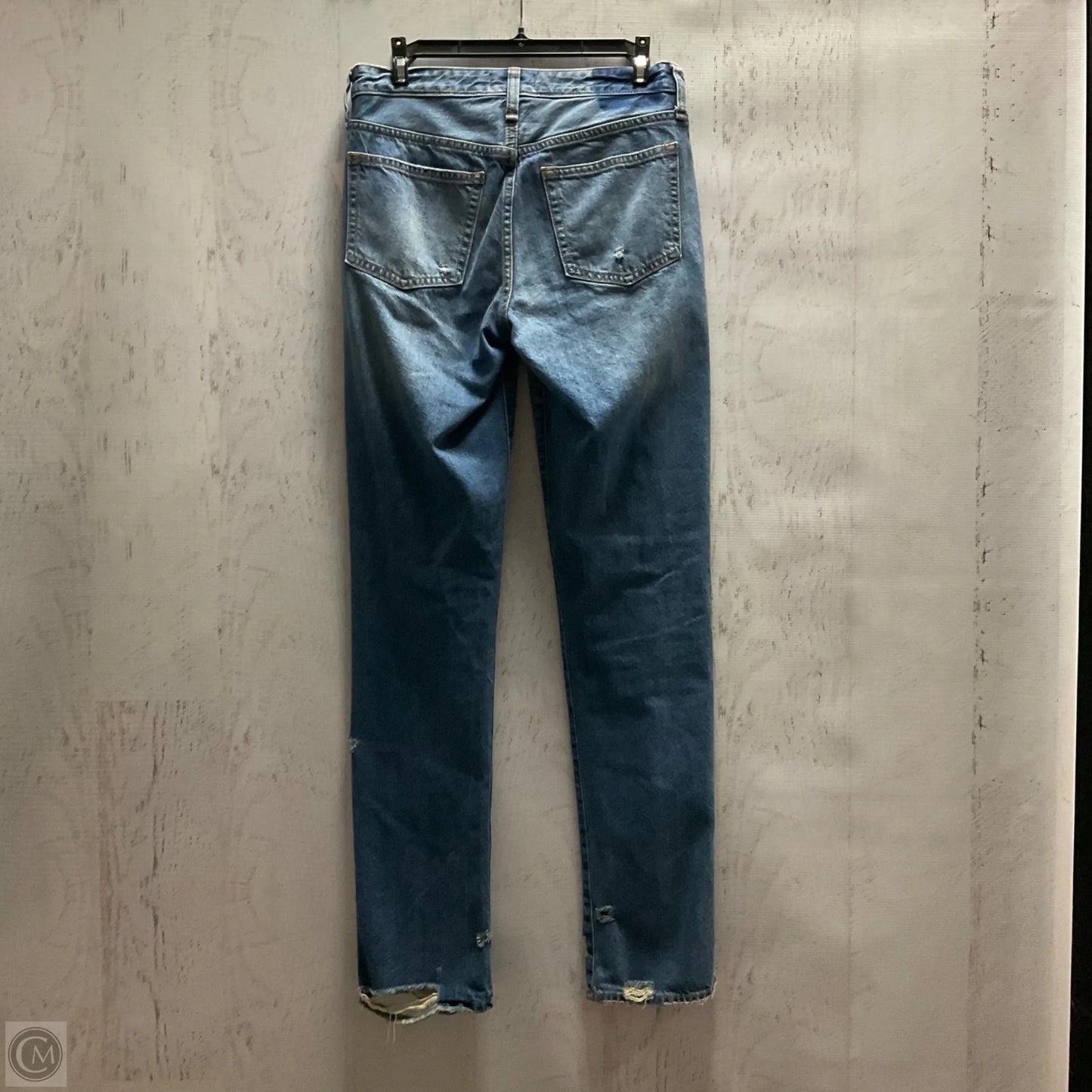 Jeans Boyfriend By Abercrombie And Fitch In Blue Denim, Size: 4