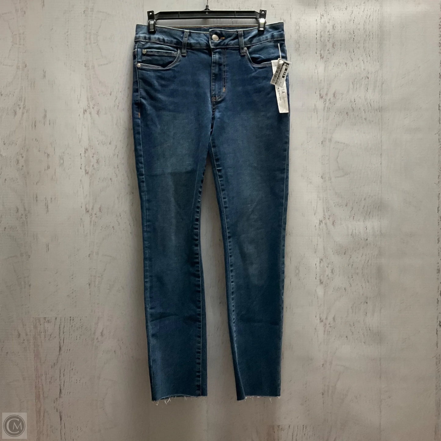 Jeans Skinny By Tahari By Arthur Levine In Blue Denim, Size: 4