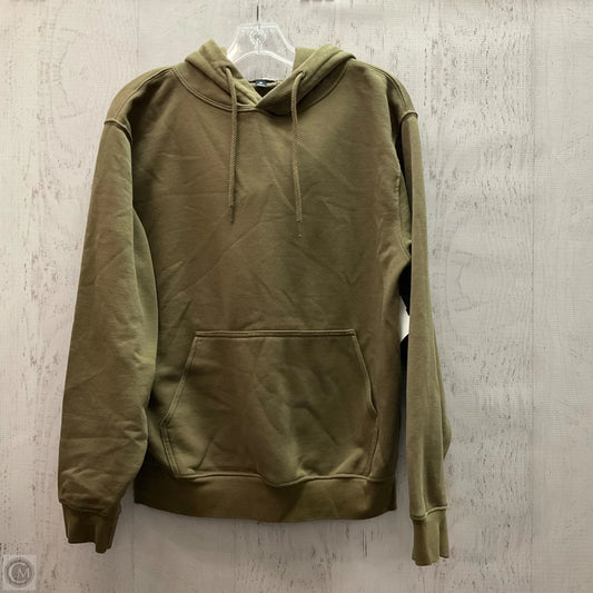 Athletic Sweatshirt Hoodie By Fashion Nova In Green, Size: M