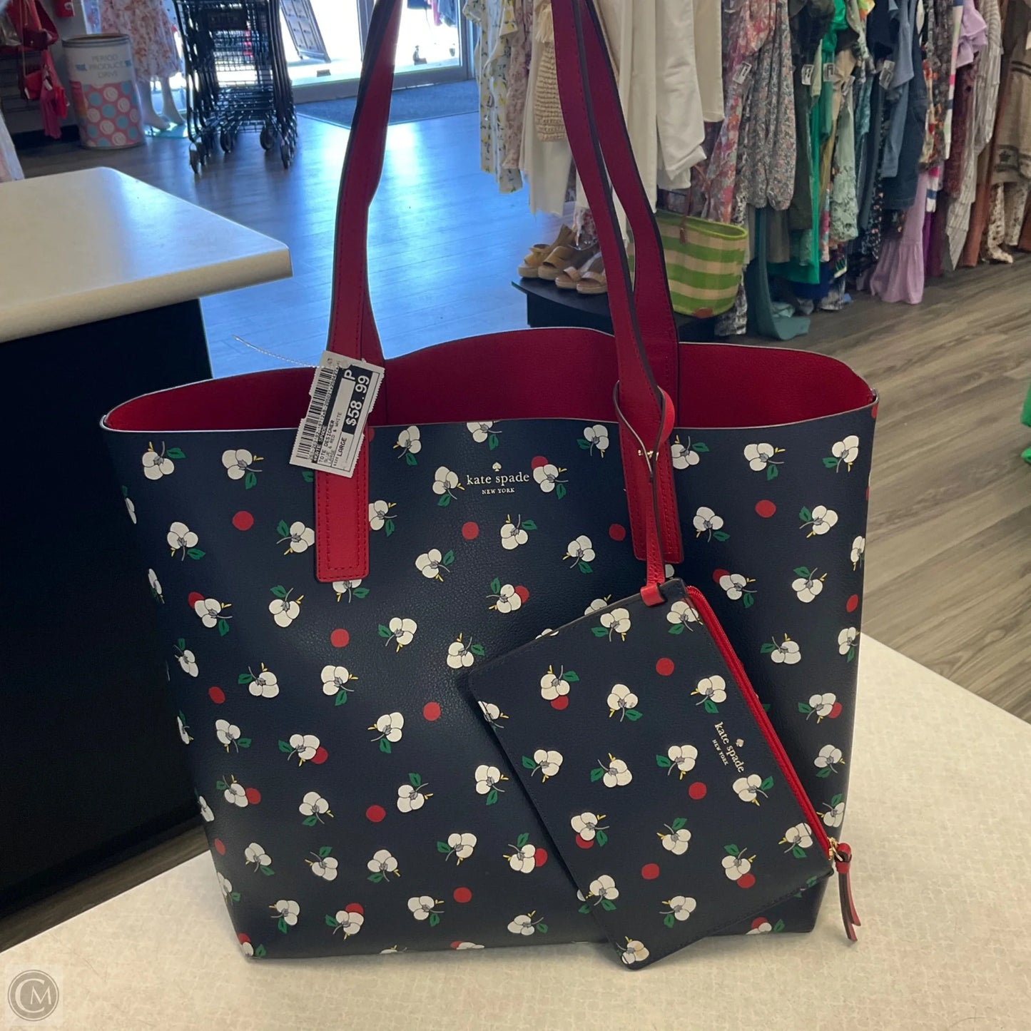 Tote Designer By Kate Spade, Size: Large