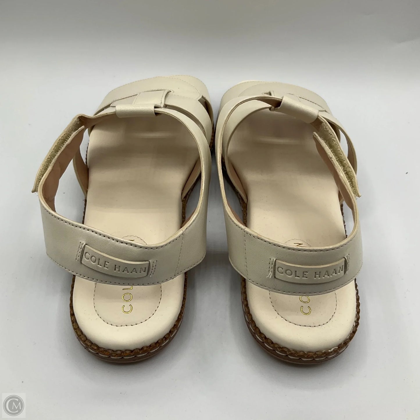 Sandals Flats By Cole-haan In Cream, Size: 8
