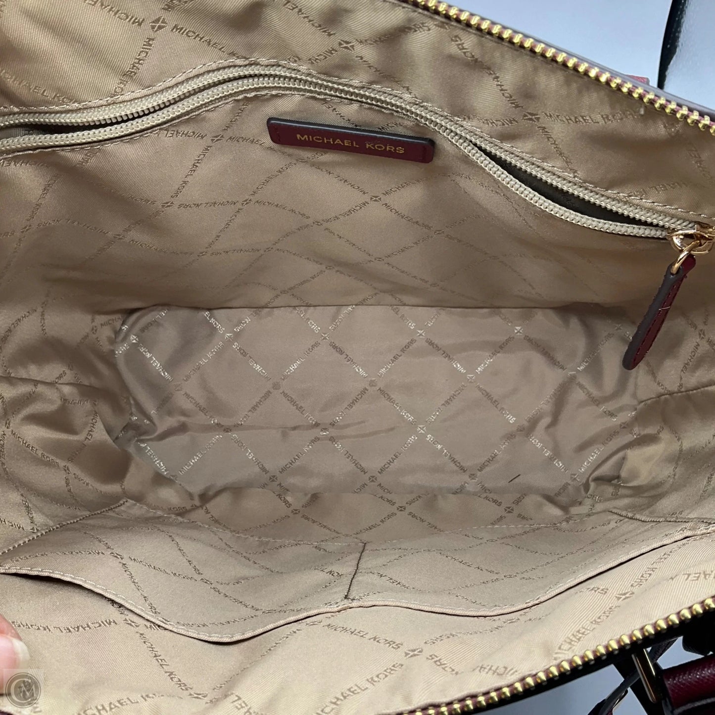 Tote Designer By Michael Kors, Size: Large