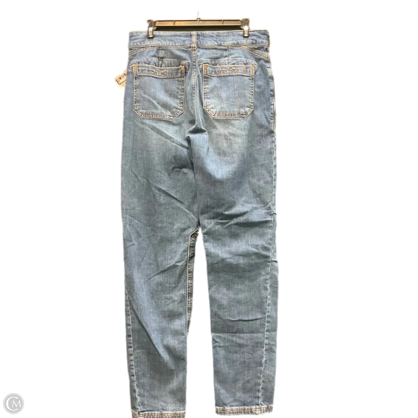 Jeans Straight By Pilcro In Blue Denim, Size: 6