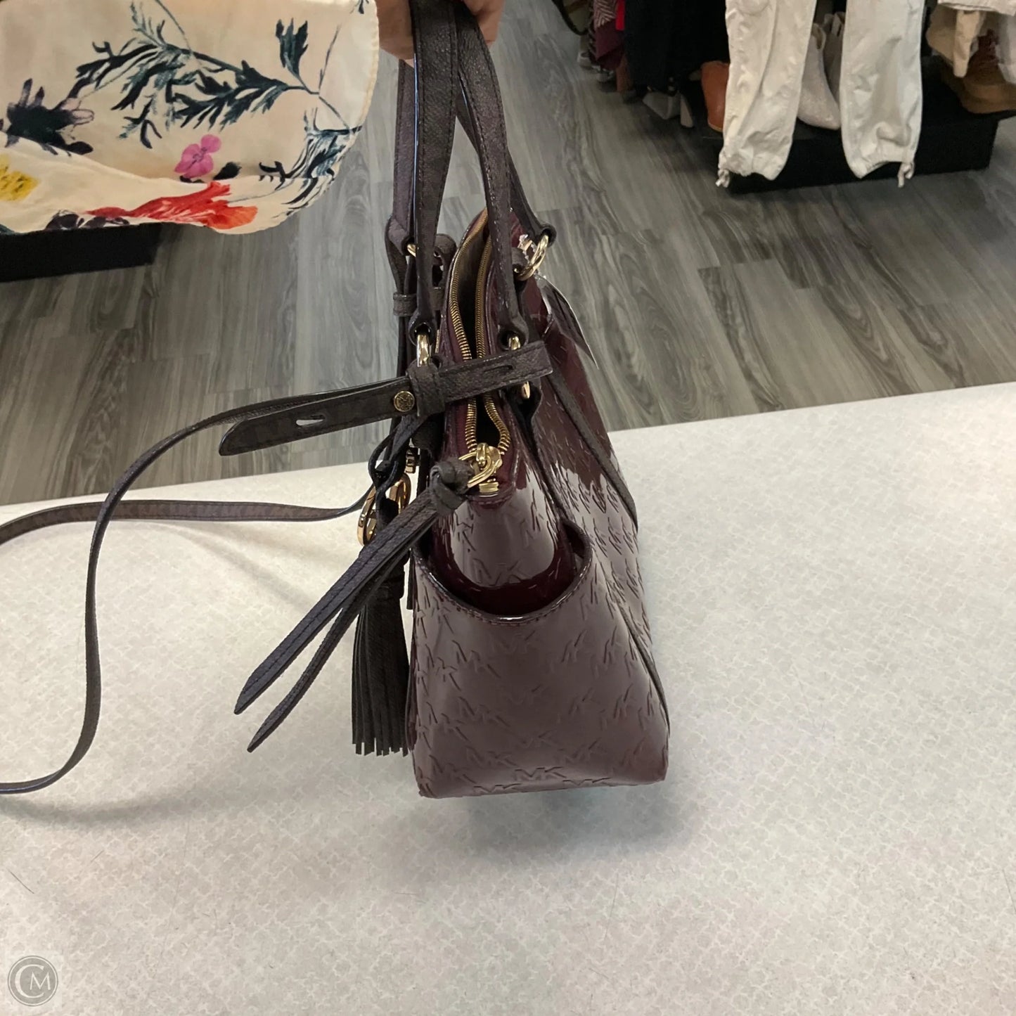 Crossbody Designer By Michael Kors, Size: Medium