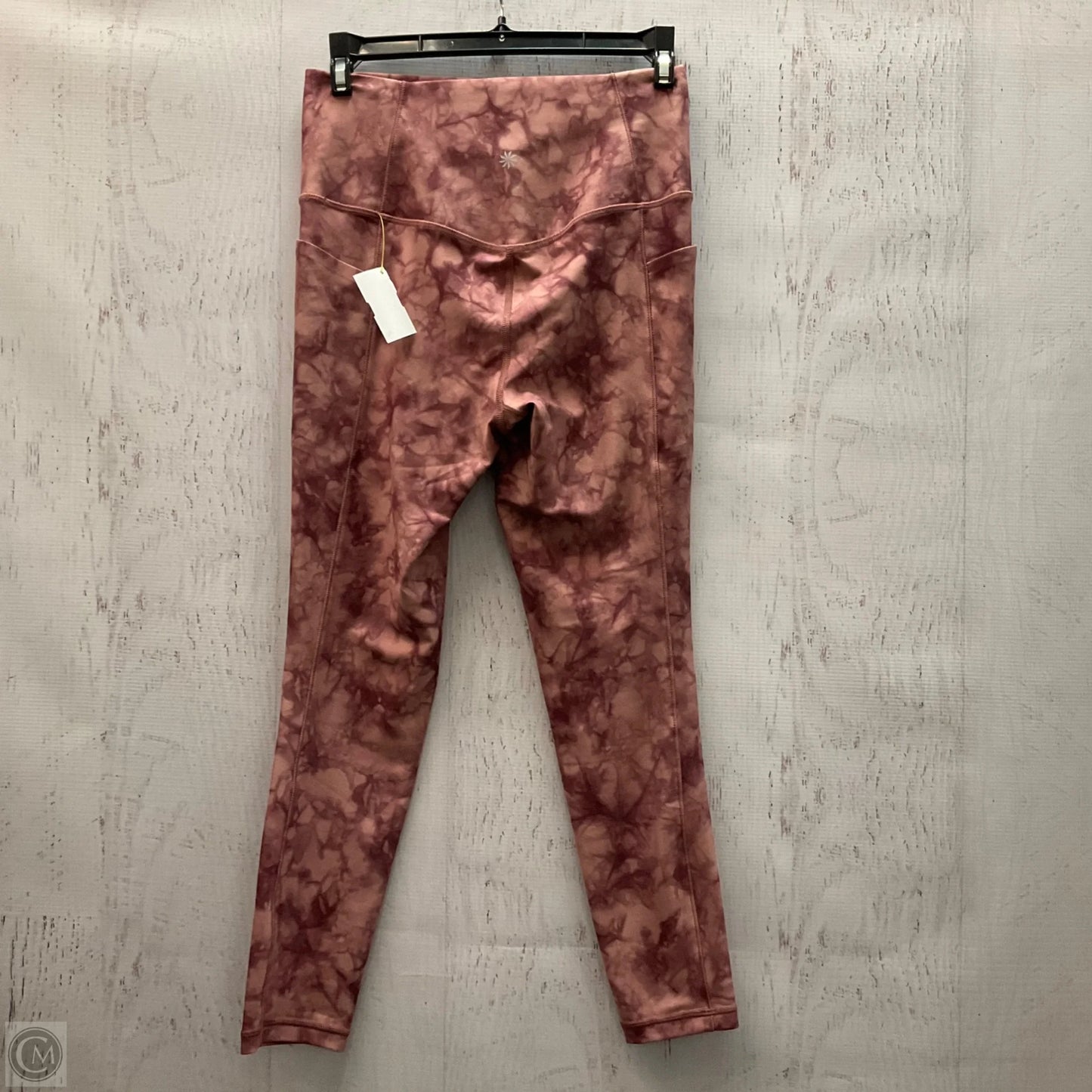 Athletic Leggings By Athleta In Pink, Size: S