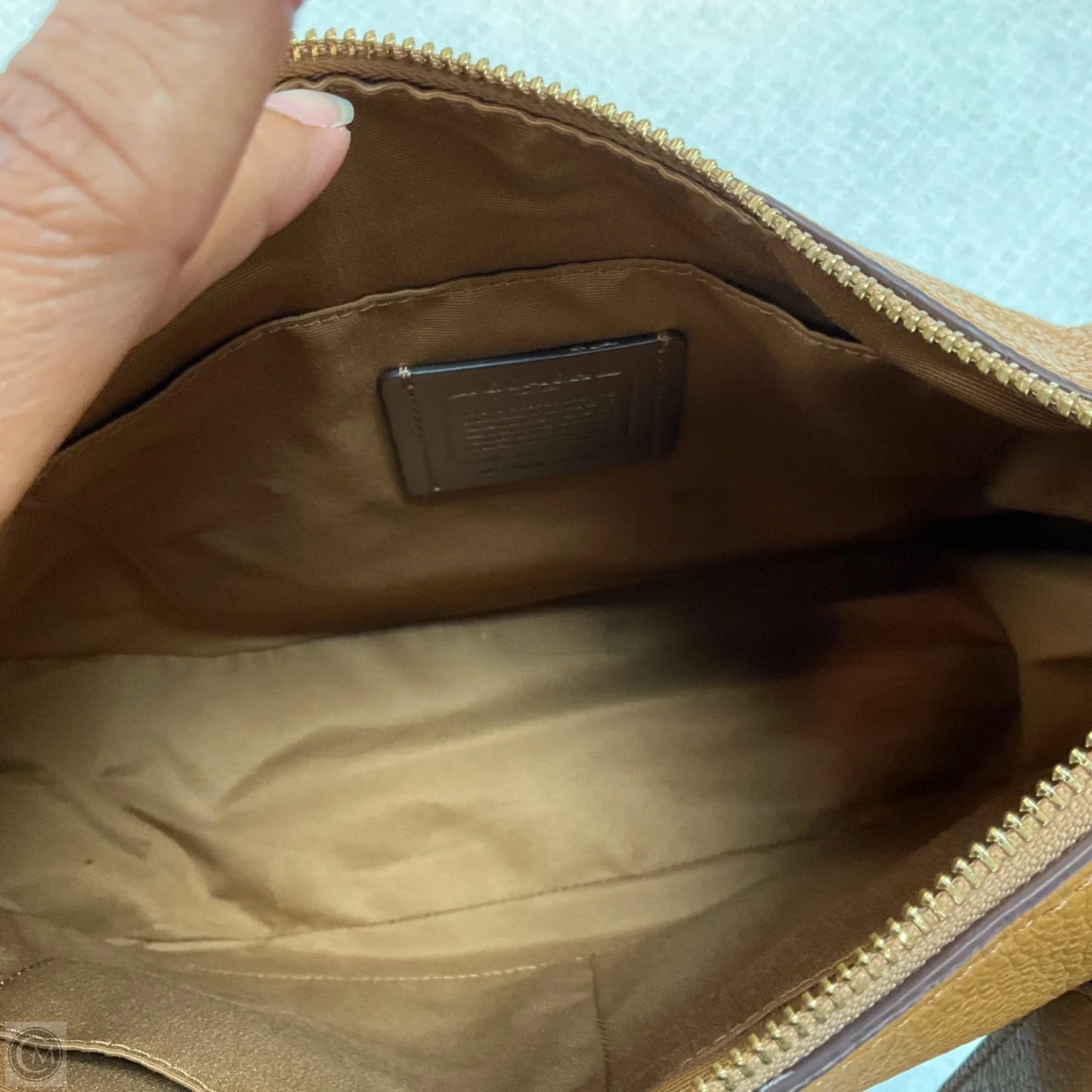 Crossbody Designer By Coach, Size: Medium