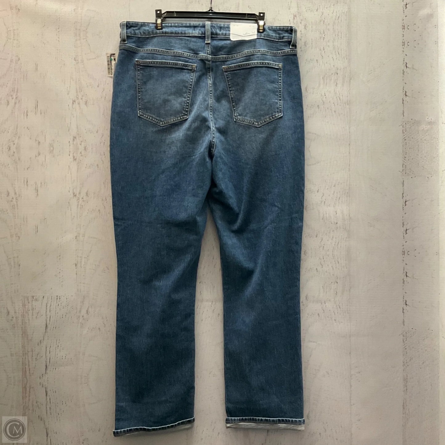 Jeans Boot Cut By Willow & Root In Blue Denim, Size: 12