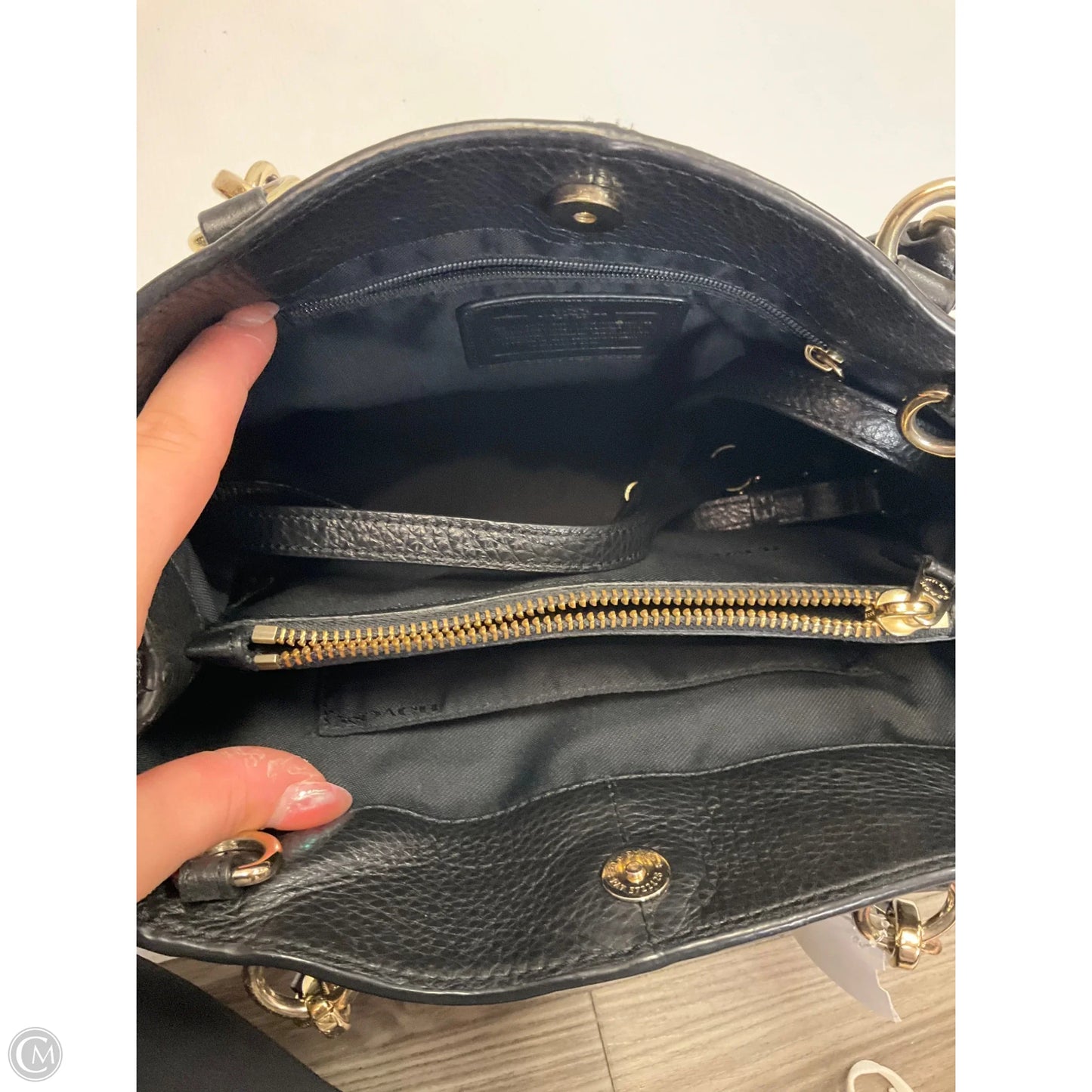 Handbag Designer By Coach, Size: Large