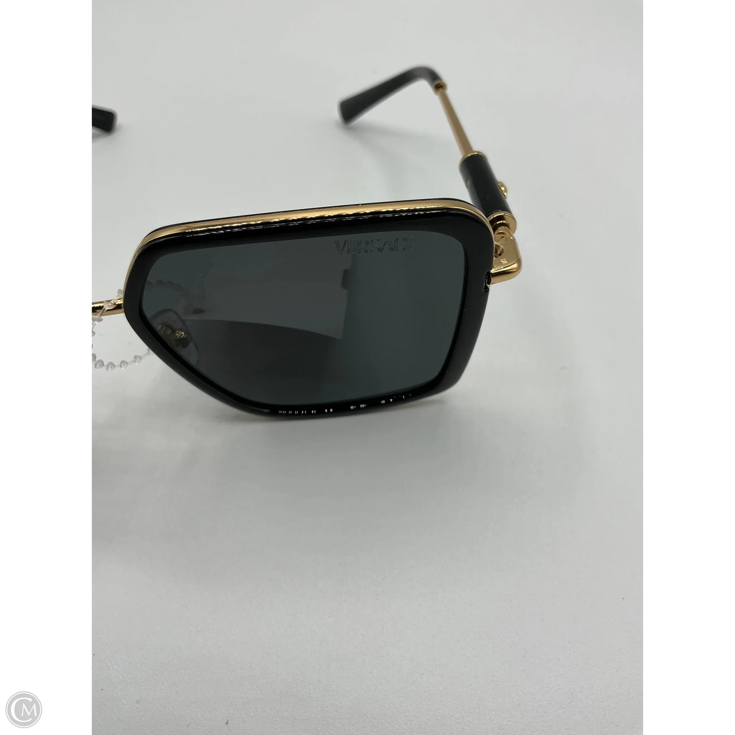 Sunglasses Luxury Designer By Versace, Size: Large