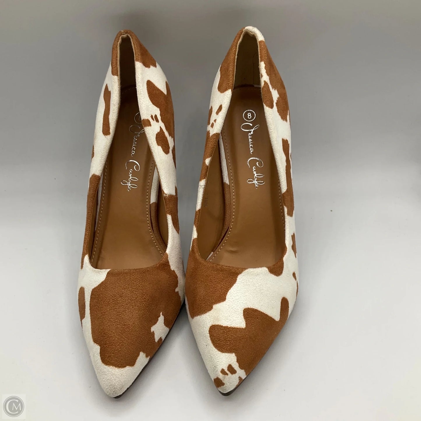 Shoes Heels Kitten By Clothes Mentor In Animal Print, Size: 8