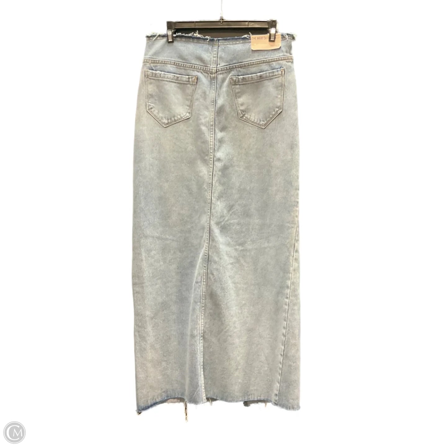 Skirt Maxi By Kensie In Blue Denim, Size: 4