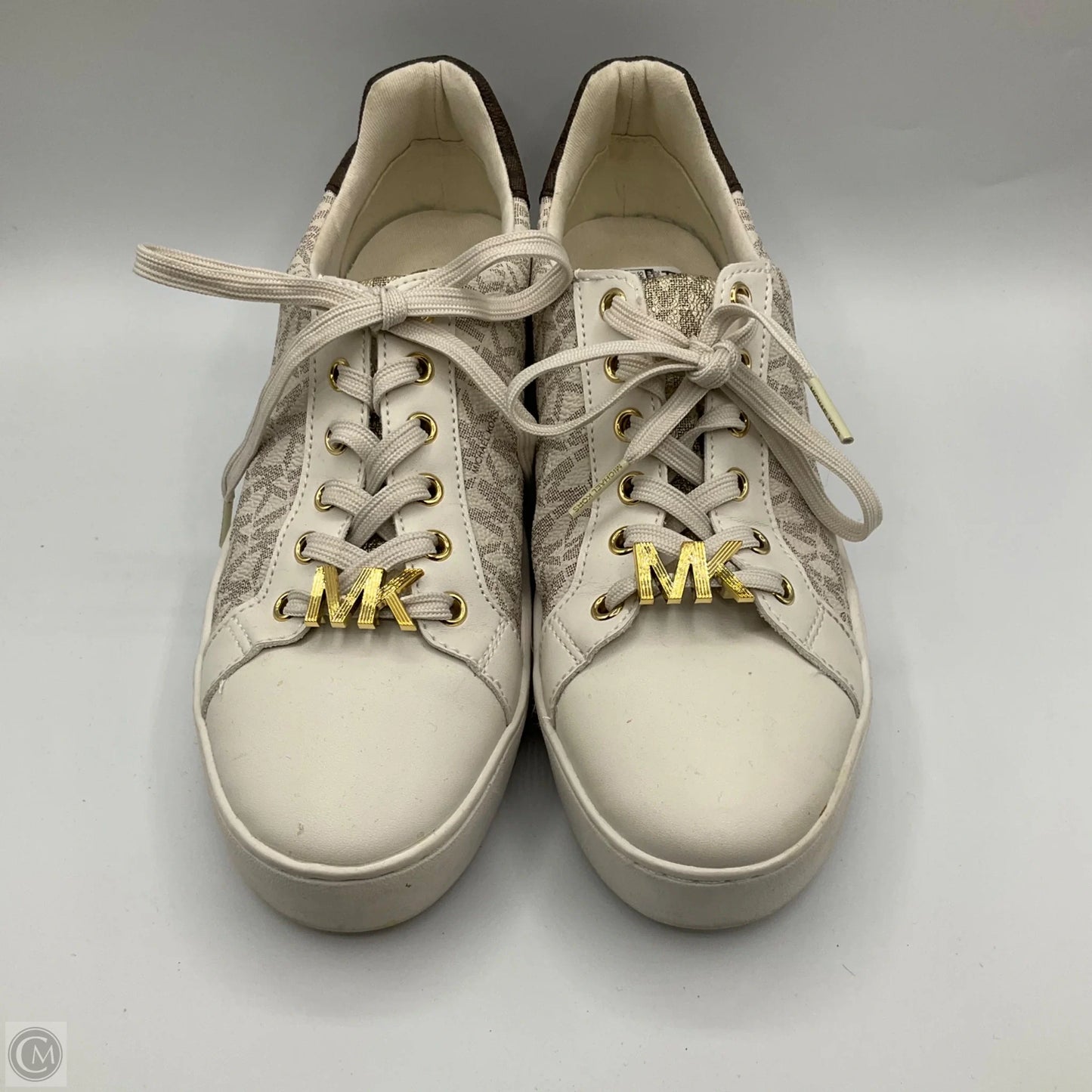 Shoes Designer By Michael Kors In White, Size: 7.5