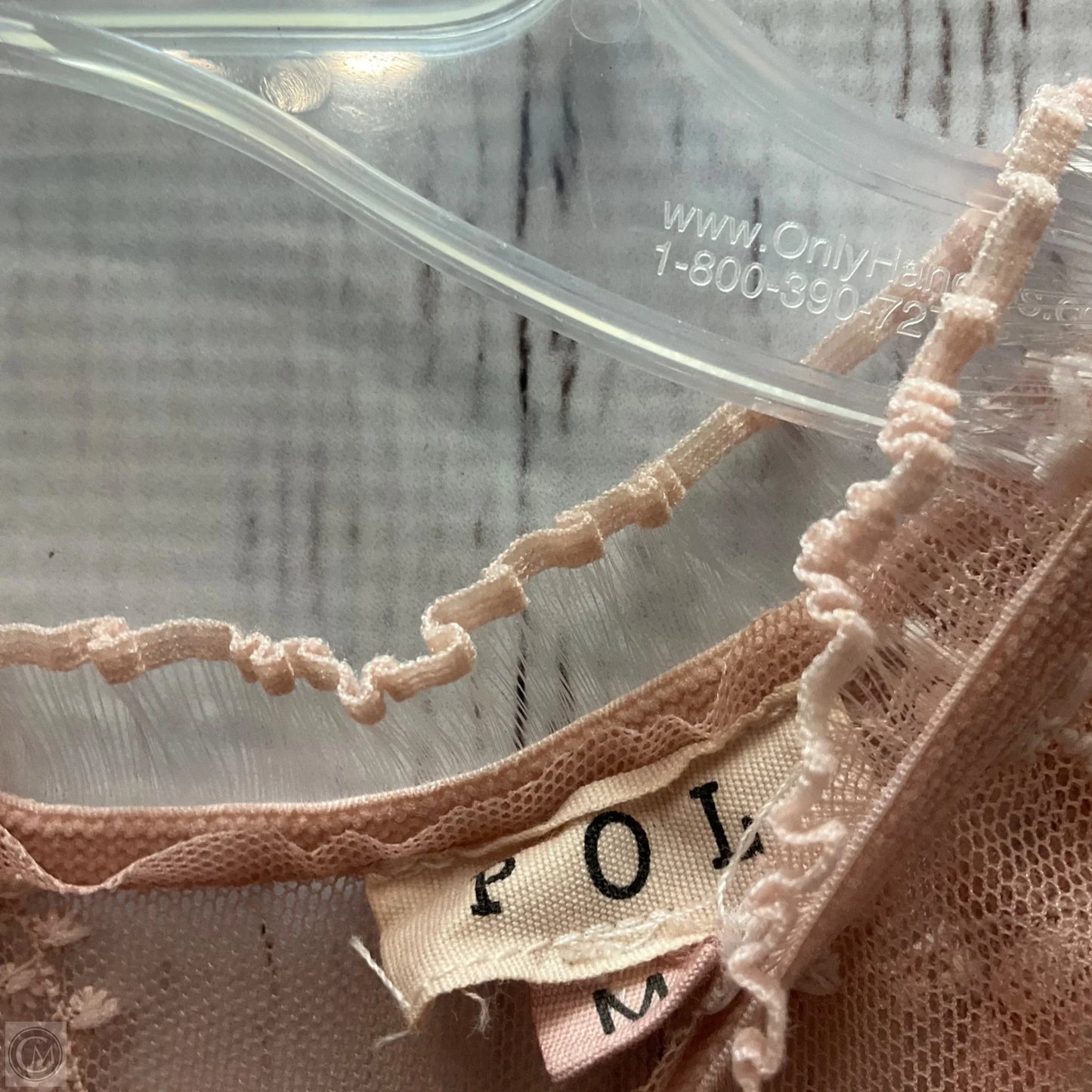 Top Sleeveless By Pol In Pink, Size: M